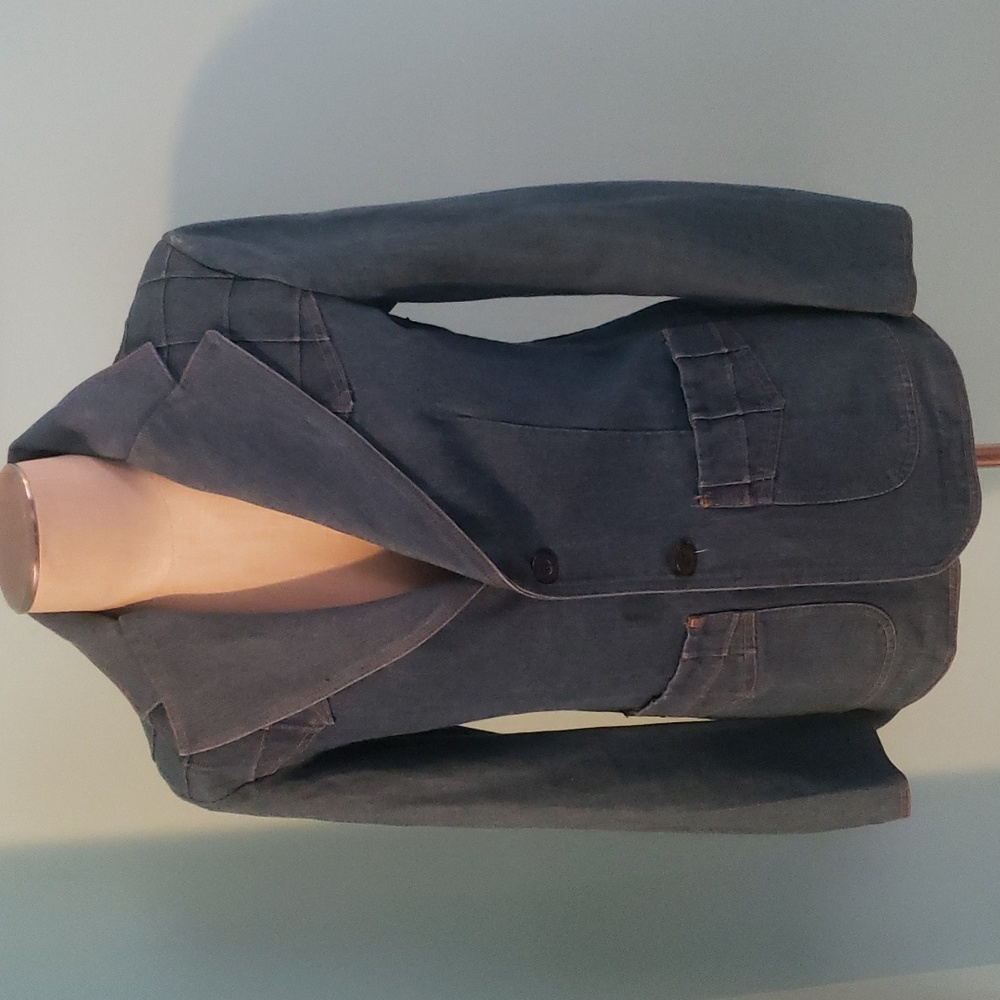 Vintage Brittania sportswear denim blazer